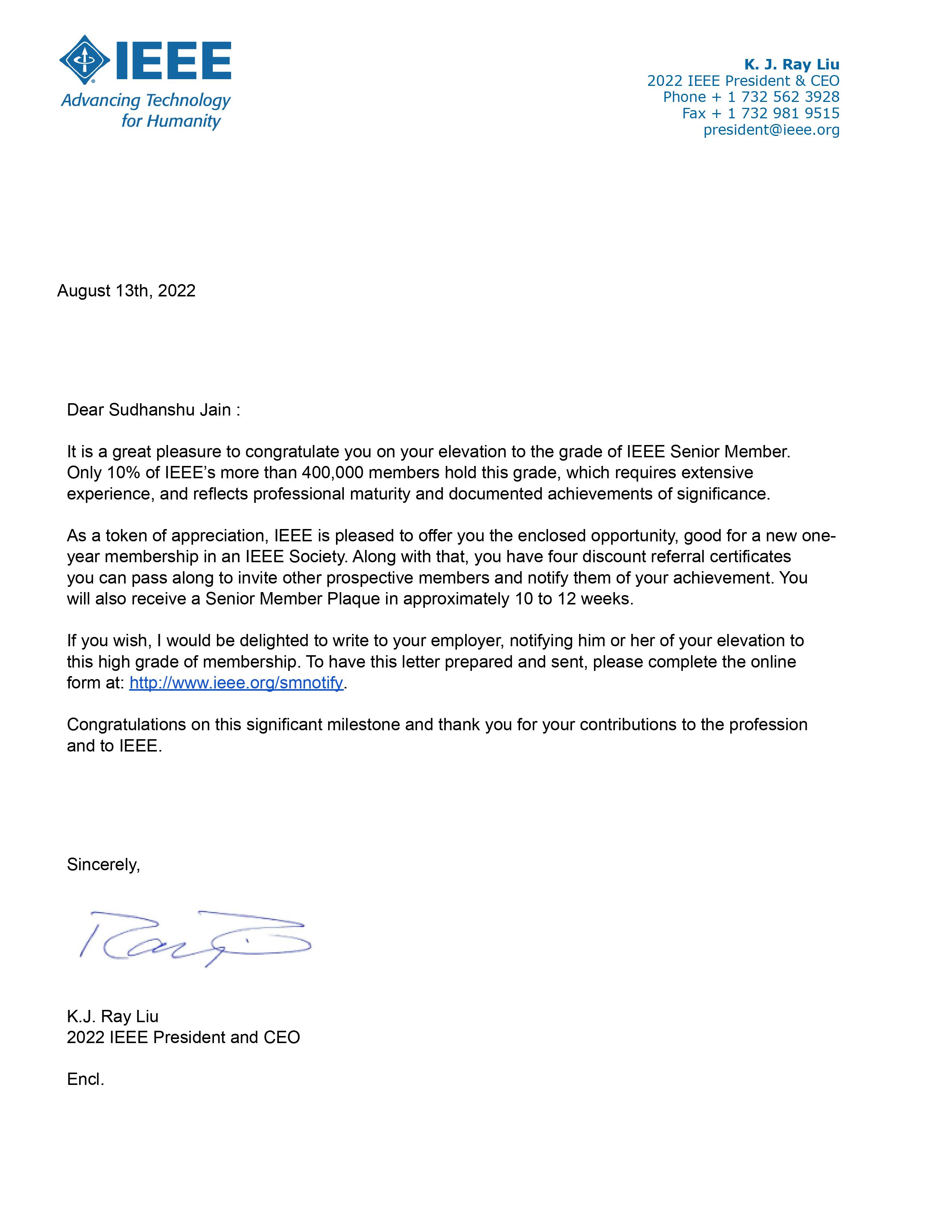 IEEE Member