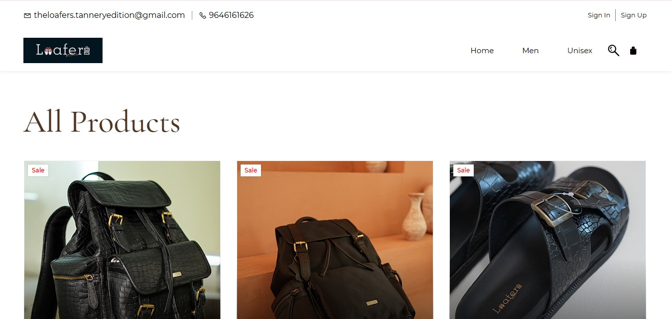 Zoho E-Commerce Website Delivered By Nandyavart Consultany Services